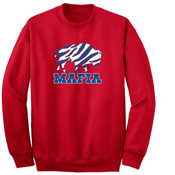 Shedd Shirts Other - Bills Mafia ZUBAZ Logo Crew Neck Sweatshirt
